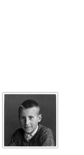 Werner Urfer als Kind
