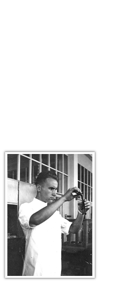 als Chemielaborant bei Sandoz